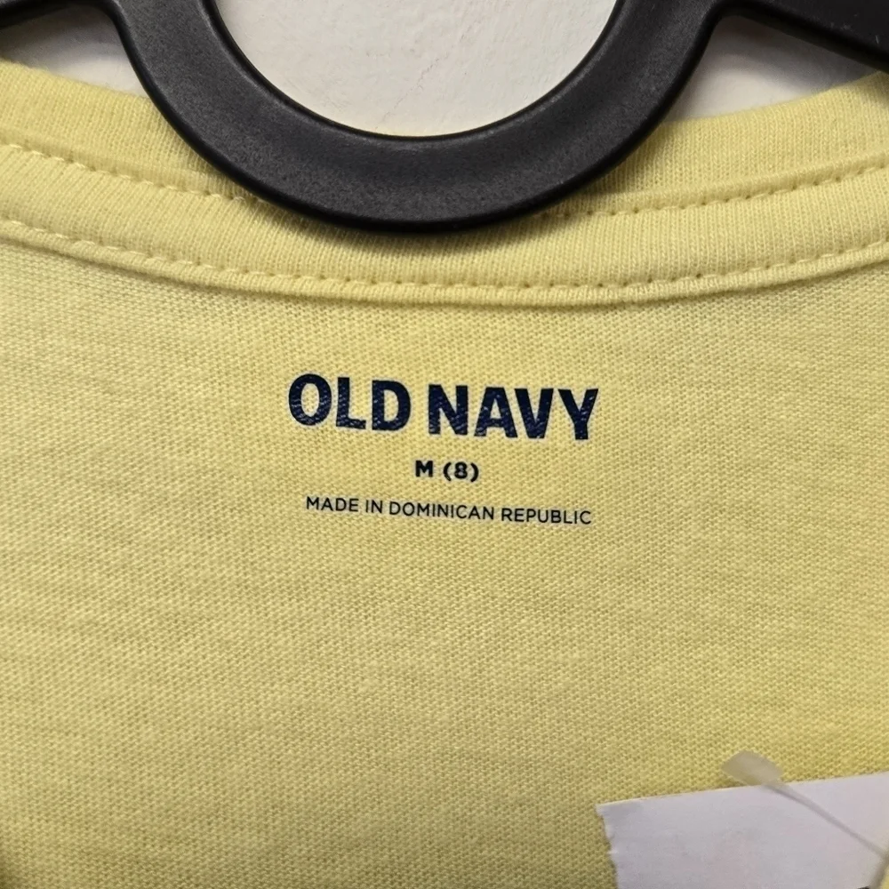 Old Navy Gingerbread Stronger Together T-shirt Yellow M (8)